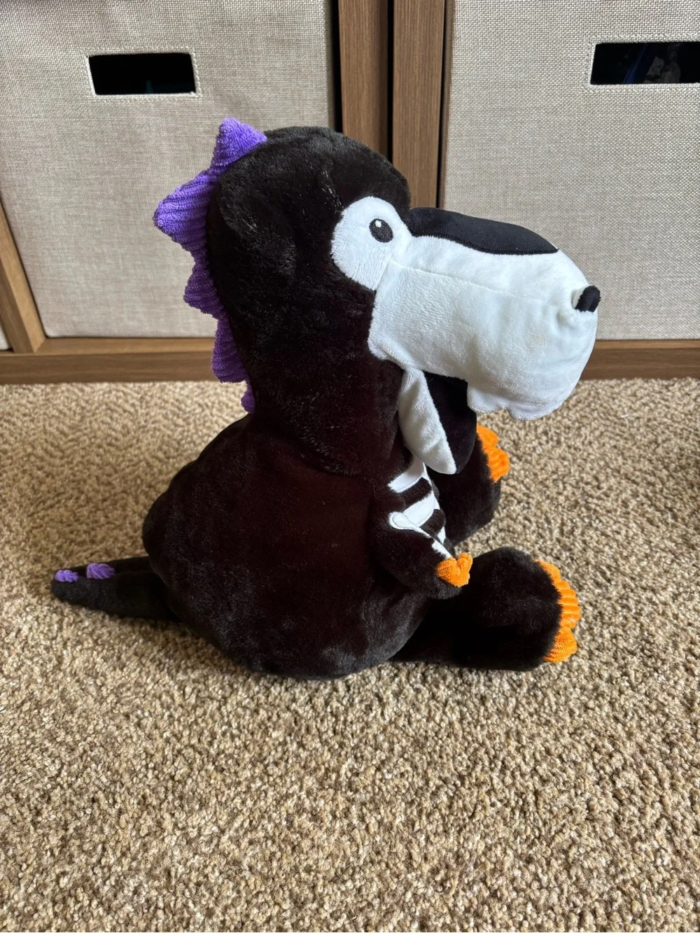 RETIRED Target Gigglescape Unicorn Witch and T-Rex Dino Skeleton Plush 13” Toys